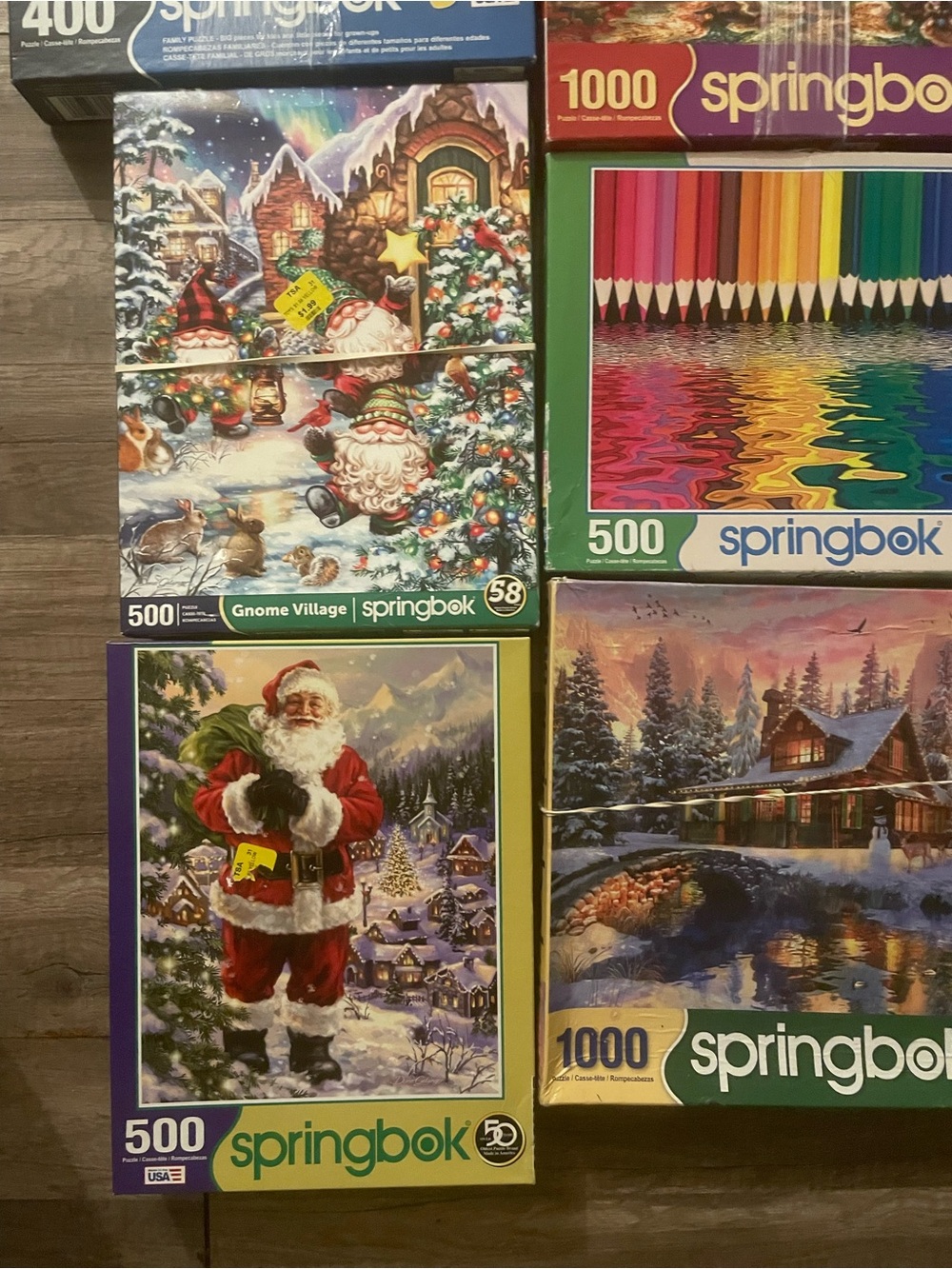 Springbok Holiday & Color Puzzle Set - Multi Color - Picture 3 of 4